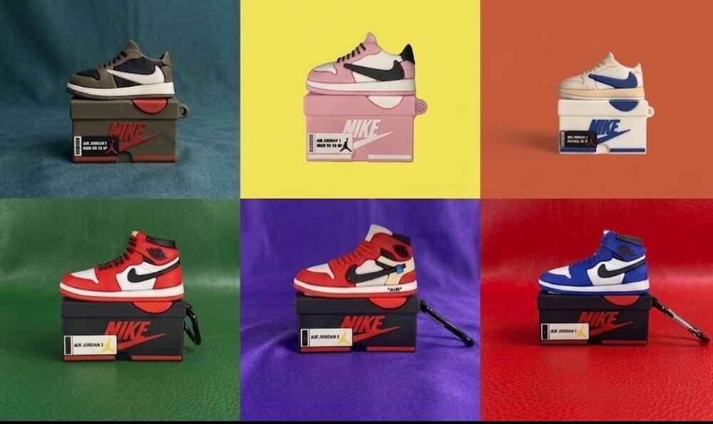 AirPods Case Cover 3D Sneaker Shoe Box For AirPods 4
